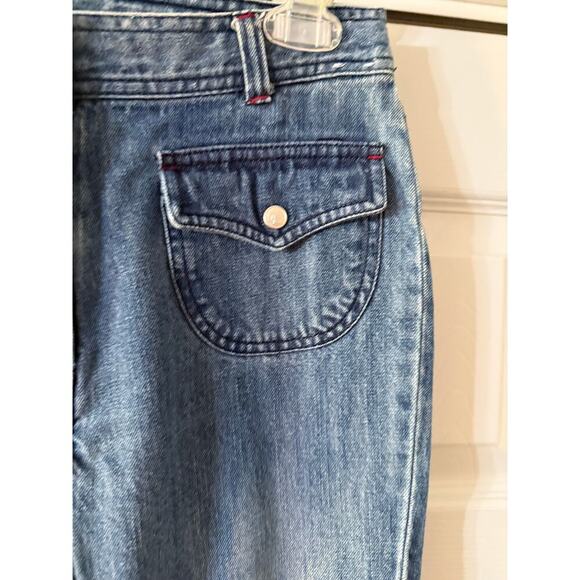 Y2k Gymboree Girls Jeans with Hearts Size 12 - Picture 4 of 5